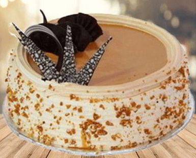 Butter Scotch Birthday Cake