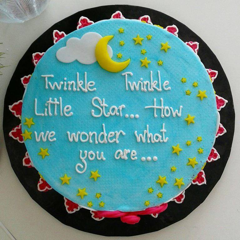 Baby Shower Themed Cake